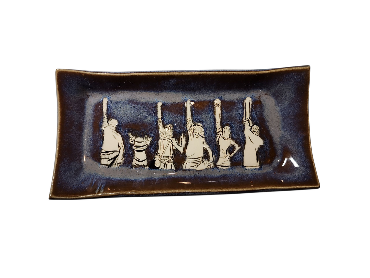 One Piece Sushi plate
